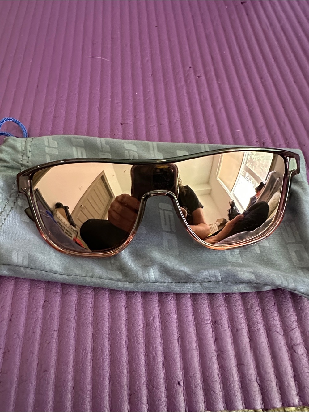 Tifosi Optics Sanctum SL Frosted Rose sunglasses
